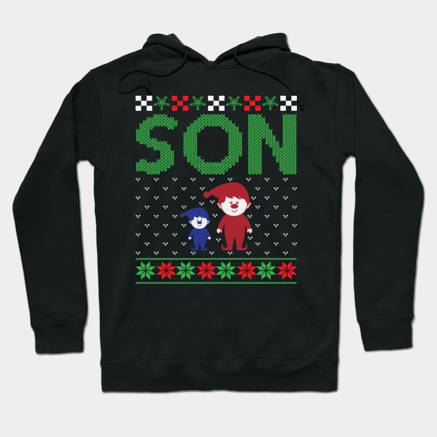 The Son ugly christmas sweater Hoodie by MZeeDesigns